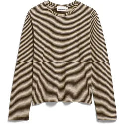 Armedangels Damen Slub Jersey Stripe Longsleeve