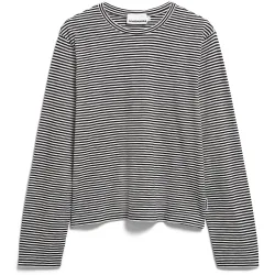 Armedangels Damen Slub Jersey Stripe Longsleeve