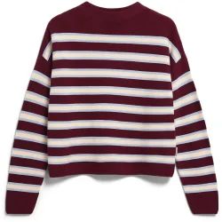 Armedangels Damen Merinaa Striped Knit Pullover