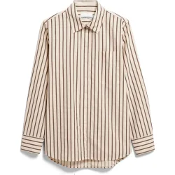 Armedangels Damen Stripe Loose Bluse