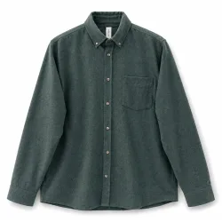 Mazine Herren Melange Flannel Hemd