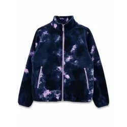 Mazine Damen Printed Fleece Jacke