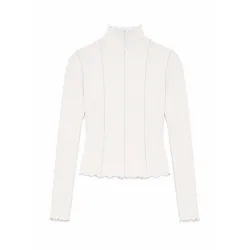 Mazine Damen Babylock Hems Turtleneck Longsleeve
