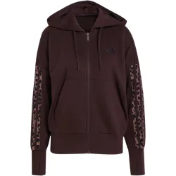 adidas Damen Seasonal Essentials Animal Print Jacke