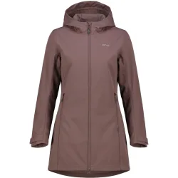 Bergzeit Basics Damen Meru Bordeaux Mantel