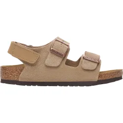 Birkenstock Kinder Milano AS Suede Leather Narrow Sandale