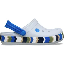 Crocs Kinder Crocband Chevron Band Clog Sandale