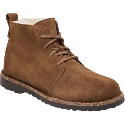 Birkenstock Damen Uppsala Mid Shearling Suede Leather Schuhe