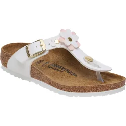 Birkenstock Kinder Gizeh Flower Birko-Flor Narrow Sandale