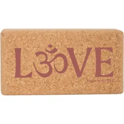 Yoga Searcher Damen Love Block Natural Cork Yoga Block