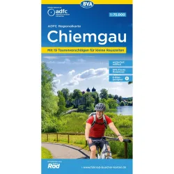 Bielefelder Verlag Chiemgau ADFC-Regionalkarte