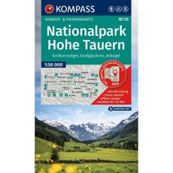 Kompass Verlag WK 50 Nationalpark Hohe Tauern, 3-teiliges Set