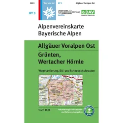 DAV AV-Karte BY 3 Allgäuer Voralpen Ost