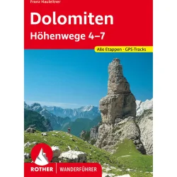 Rother Dolomiten Höhenwege 4 - 7 Wanderführer