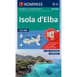 Kompass Verlag WK 2468 Isola d'Elba