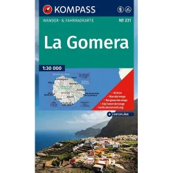 Kompass Verlag WK 231 La Gomera
