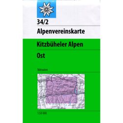 DAV AV-Karte 34/2 Kitzbüheler Alpen Ost Ski