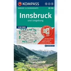 Kompass Verlag WK 290 Innsbruck