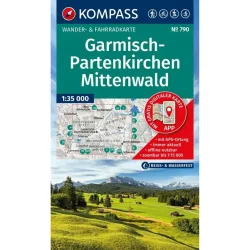 Kompass Verlag WK 790 Garmisch-Partenkirchen / Mittenwald