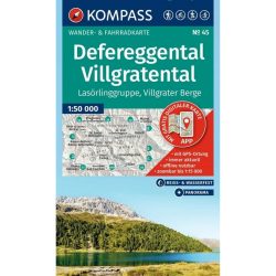 Kompass Verlag WK 45 Defereggental - Villgratental