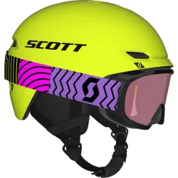 Scott Kinder Keeper 2 Skihelm + Witty Skibrille Set