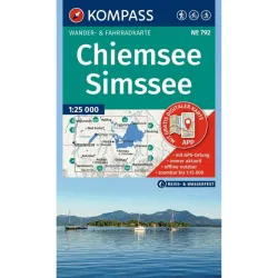 Kompass Verlag WK 792 Chiemsee - Simssee
