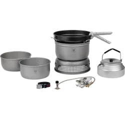 Trangia Sturmkocher groß HA ALU 25-4 mit Gasbrenner