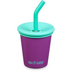 Klean Kanteen Kinder Straw Lid Steel Trinkbecher