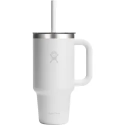 Hydro Flask 32oz Travel Tumbler Clear Lid Isolierbecher