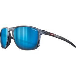Julbo Sportbrille Compass - blau durchscheinend glänzend / schwarz, rauchgrau