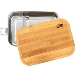 Herbertz Edelstahl Fachteiler Lunchbox