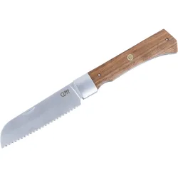 Herbertz Walnussholz Outdoor Santoku Messer