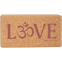 Yoga Searcher Damen Love Block Natural Cork Yoga Block