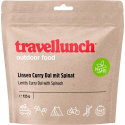 Travellunch Linsen Curry Dal mit Spinat - vegan