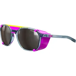 Julbo Sportbrille Slack Cover - blau durchscheinend glänzend / rosa, braun