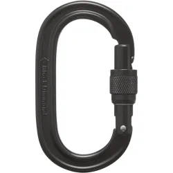 Black Diamond Oval Keylock Screwlock Karabiner
