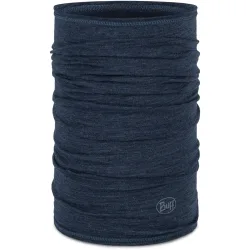 Buff - Schlauchschal, Lightweight Merino Wool Solid, One Size, Dunkelblau