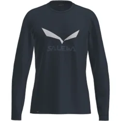 Salewa Herren Solidlogo DRY Longsleeve