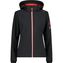 CMP Damen Softshell Hoodie Jacke