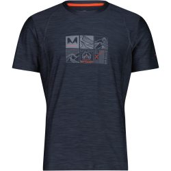 CMP Herren Melange Print T-Shirt