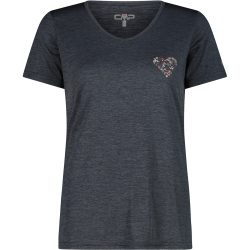 CMP Damen Melange Print T-Shirt