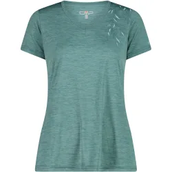 CMP Damen Melange Print T-Shirt