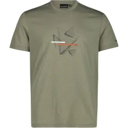 CMP Herren Cotton Print T-Shirt