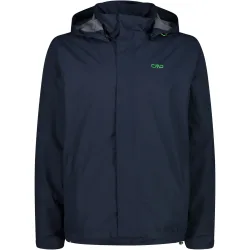 CMP Herren Hoodie Button Rain Jacke