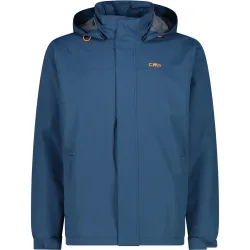 CMP Herren Hoodie Button Rain Jacke