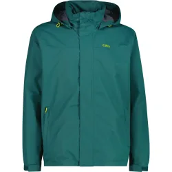 CMP Herren Hoodie Button Rain Jacke