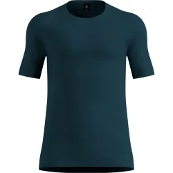 Odlo Active Warm Base Layer T-Shirt für Herren - Wandern, Ski & Snow - marineblau, M