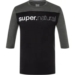 Super.Natural Herren Contrast 3/4 T-Shirt