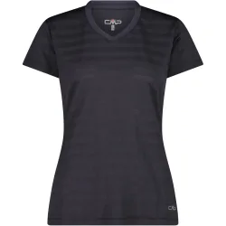 CMP Damen Striped Mesh T-Shirt