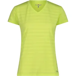 CMP Damen Striped Mesh T-Shirt